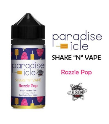 Halo Razzle Pop Paradise icle bland slev E-væske til din E-cigaret, køb billig online her!