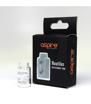 Køb billig glas til Aspire Nautilus Mini BVC Kit 2 ml - tilbehør til din E-cigaret - E-væske,